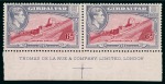 Stamp of Gibraltar 1938-51 Group incl. two blocks of four and three marginal imprint pairs