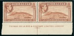 1938-51 Group incl. two blocks of four and three marginal imprint pairs