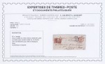 Stamp of France » Type Cérès de 1849-1850 La seule lettre connue avec deux moitiés du 40 centimes Cérès