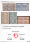 Stamp of Olympics » 1896 Athens 1896 Olympics set of 12 in mint blocks of four, an extremely rare set