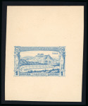 1896 Olympics 1D die proof from the original plate on carton paper in the issued colour