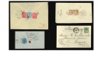 Stamp of Persia » Indian Postal Agencies in Persia Bushire: 1878-1919 Attractive group of three covers