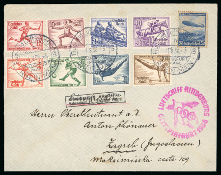 1936 Berlin collection of covers and cards (120+)