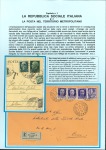 Stamp of Italy » Repubblica Sociale Italiana RSI: Lotto composto da 20 lettere ed interi postali