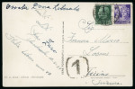Stamp of Italy » La Repubblica Partigiana dell'Ossola Straordinario insieme di tre pezzi non filatelici, compresa posta e censure partigiane