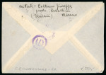 Stamp of Italy » Repubblica Sociale Italiana Lettera al mittente dopo il tentativo della "triangolazione" con il Portogallo