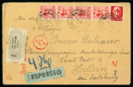 Stamp of Italy » Repubblica Sociale Italiana » "Alpenvorland" - "Adriatisches Küstenland" Gruppo composto da 17 pezzi con usi diversi
