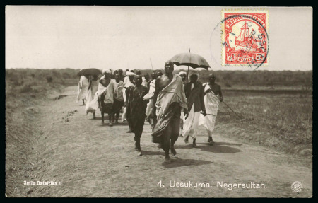 Stamp of Germany » German Colonies » German East Africa 1911 Photo post card of Ussukuma Negersultan, 