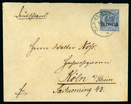 Stamp of Germany » German Colonies » German East Africa 1898-1916, group of three covers 