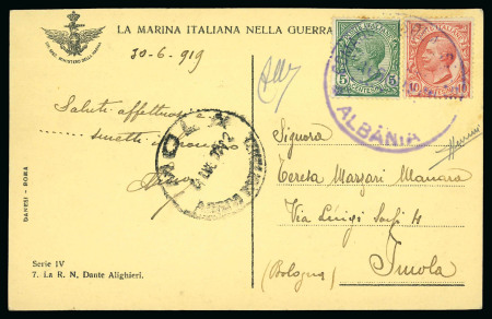 Stamp of Italy » Italian Colonies and Possessions » Saseno 1917-42 Assembly comprising 29 covers/cards and two money order receipts