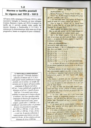 Stamp of Italy » Missions, Post Offices and Postal History Abroad » The "Grande Armée" in Russia 1811-14 Group of five items including very interesting documents of the Campaign in Russia