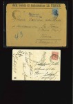 1919-20 Group of 9 items related to the Missioins in Vienna and Budapest, special courier Trieste-Vienna