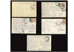 1919 Group of 13 items, mainly from the Italian Military Mission in Czechoslovakia