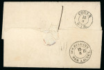 Stamp of Belgium 10c Brun et 20c bleu, deux lettres pour Cologne portant cet affranchissement