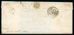 Stamp of France » Type Cérès de 1849-1850 1849, Lettre pour Vannes (Morbihan) affranchissement