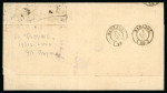 1865-71 Cover and Valentine cover front to Argentina