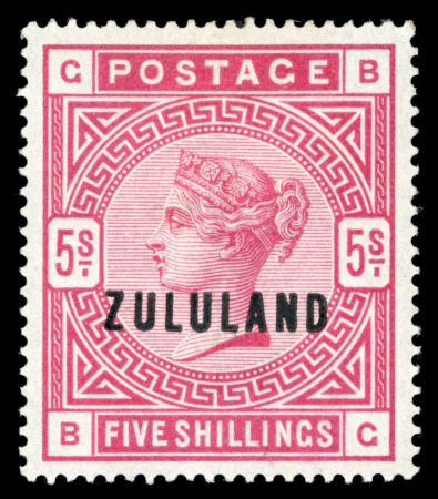 Stamp of South Africa » Zululand 1888-93 1/2d to 5s mint set of 11
