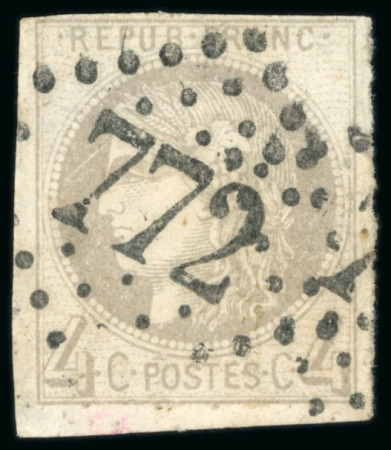 1849-2001, Collection de timbres oblitérés dans 6