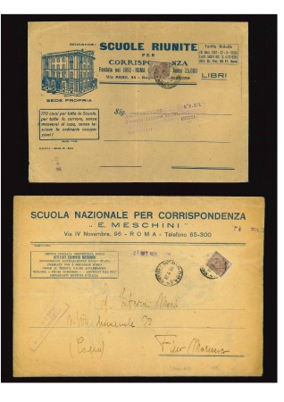 Stamp of Italy » Lotti e Collezioni Misti Italia: 1855-1966, insieme composto da 27 pezzi di grande formato