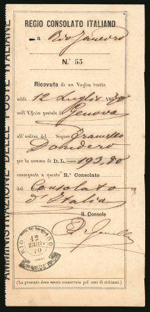 Stamp of Italy » Lotti e Collezioni Misti Emigranti Italiani: 1870-1948, collezione composta da 20 pezzi 