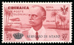 Stamp of Italy » Lotti e Collezioni Misti 1922-1950 Cirenaica. Collezione avanzata formata da oltre 160 pezzi nuovi ed usati, montati in 11 pagine d’album