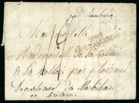 Stamp of France 1812, N°1 Armée d'Allemagne, Lettre datée du 28