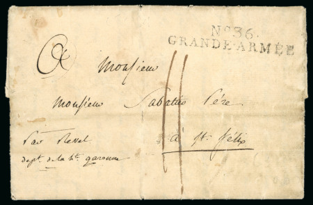 1808, N°36 Grande Armée, Lettre datée du 6 février