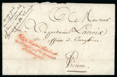 Stamp of France 1809, État Major Général du 3ème Corps de l'Armée