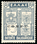 Stamp of Italy » Lotti e Collezioni Misti Occupazione italiana / Corfù , Cefalonia e Zante: 1941 importante collezione specializzata