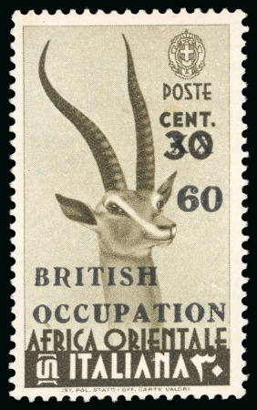 Stamp of Italy » Italian Areas - Lots and Collections 1941-48 Occupazione Britannica: Collezione piuttosto avanzata formata da esemplari nuovi montata 