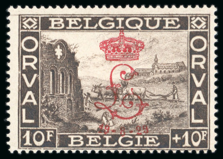 Stamp of Belgium 1929 Série Orval couronnée neuve sans charnière