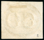 1843 Bull's Eye used group of six incl. 60r (4) and 90r (2), all four margins