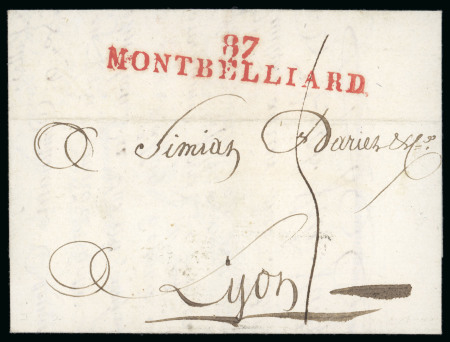 Stamp of France 1800, Lettre datée du 9 Messidor An 9 / 28 juin pour