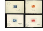 Stamp of Belgium » Chemin de fer 1950-52 Timbres pour colis postaux: Épreuves du coin (4), aussi 1952-57 lot de SPECIMEN