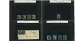 1849-58, Exceptional group of Belgium classics on stockcards