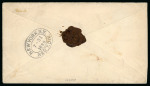 1899 (July 21). Registered 5c stationery envelope to Iowa, additionally franked by 1899 1c, 2c (2), 5c and 8c