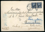 Cover from Manila addressed to the Command of the German Fleet on board of the S.M.S. "Fürst Bismarck" operating in Chinese waters