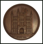 1837 William Wyon City Medal in bronze, 55mm