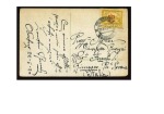 1920 Two postcards from an Italian soldier in Karwina and Oderbergm, one sent to Upper Silesia