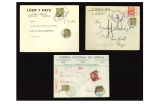 Stamp of Bolivia 1926-34 Five postage due covers, sent to Geneva, Gallen, Zurich, Stein am Rhein, and Stalden, Switzerland
