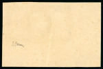 1869, 5F Empire Lauré violet-gris non dentelé en