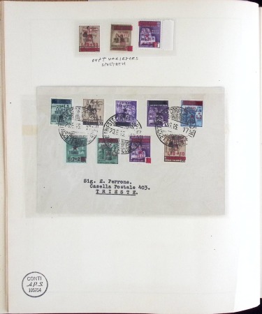 Stamp of Italy » Italian Areas - Lots and Collections Occupazione della Venezia-Giulia: 1945-47 Bellissima collezione ben montata su fogli “Mondolfo” prestampati