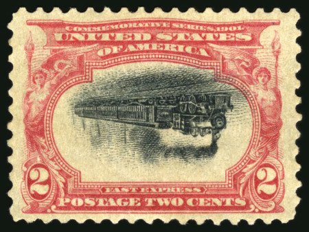 Stamp of United States » 1901 Pan-American Exhibition Issue 1901, Pan-American Exposition Empire State Express,