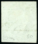 Stamp of France » Type Cérès de 1849-1850 1849, Cérès non dentelé 15 centimes vert, Y&T n°2,