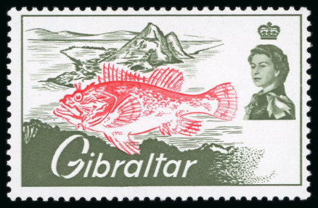 1966 Sea Angling Championships 7d with black omitted error