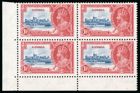 1935 Silver Jubilee 1 1/2d with extra flag variety,