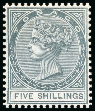 1879 CC 5s slate, unused, fine (S.G. £900), signed