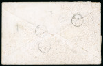 5pa. brown, two tête-bêche pairs and a single, 1872