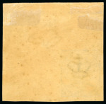 1864-70 2sk blue line mint imperforate top right corner marginal