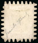 Stamp of Finland 1866-67, 1M brown Sperati forgery